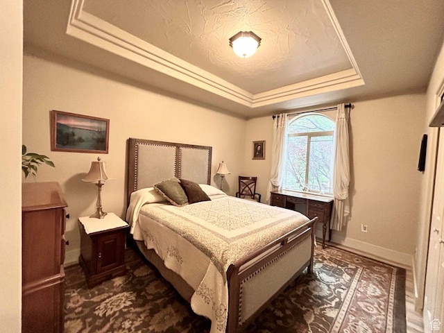 4140 W 975 S, Cedar City, UT 84720 - bedroom with a tray ceiling and baseboards