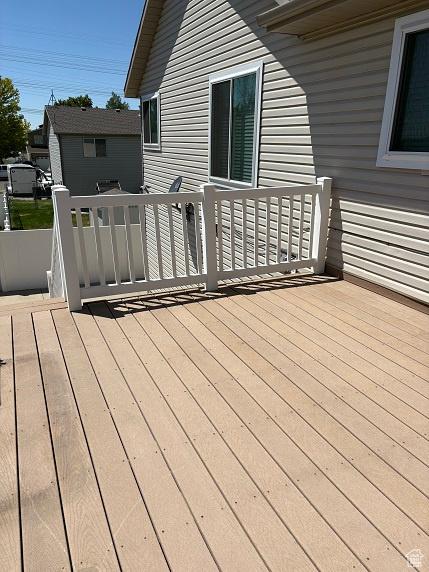 1579 W 2050 N, Clinton, UT 84015 - view of wooden deck
