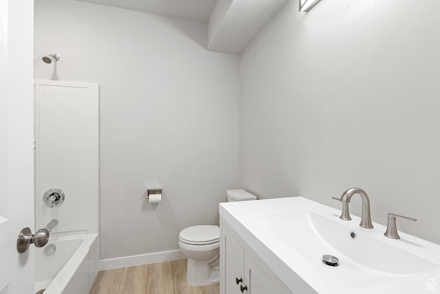 8687 N Oakmont Aly, Eagle Mountain, UT 84005 - full bathroom with wood finished floors and vanity