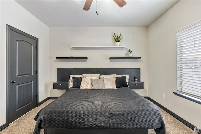 3944 W Sage Blossom Way S, Jordan, UT 84009 - carpeted bedroom featuring baseboards and a ceiling fan