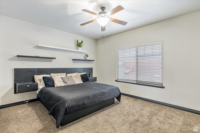3944 W Sage Blossom Way S, Jordan, UT 84009 - carpeted bedroom featuring baseboards and ceiling fan