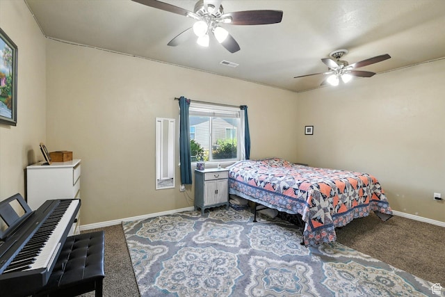 1492 N 565 W Unit 101, Logan, UT 84341 - bedroom featuring carpet and ceiling fan