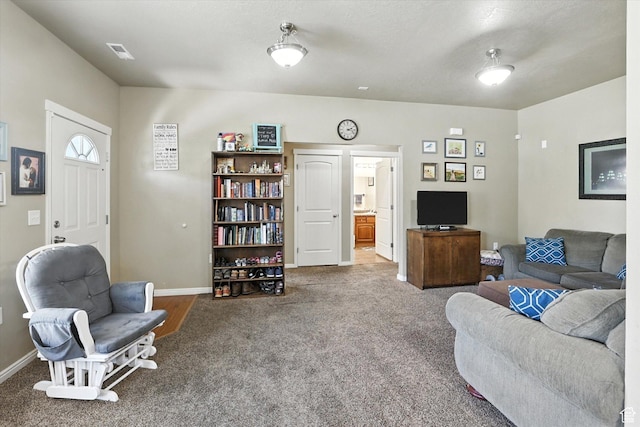 1492 N 565 W Unit 101, Logan, UT 84341 - carpeted living room featuring baseboards