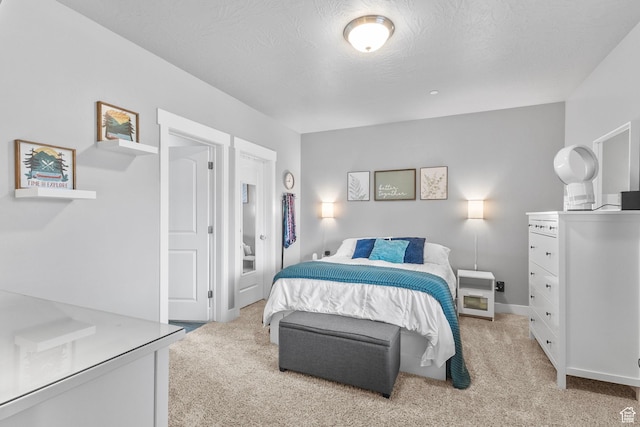 217 W Ridge Rd, Saratoga Springs, UT 84045 - bedroom with light carpet and a textured ceiling
