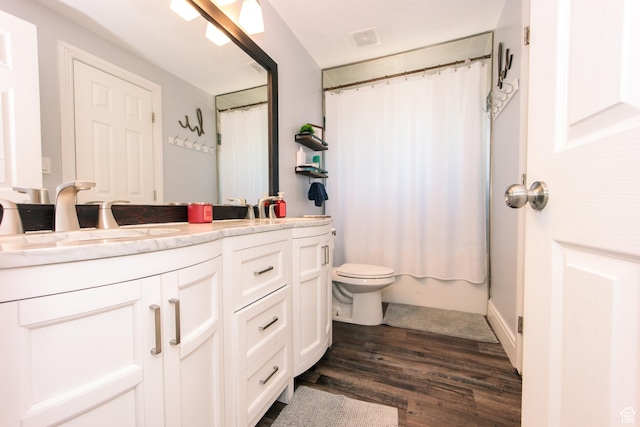 2080 W 2175 S, Syracuse, UT 84075 - full bathroom featuring vanity and wood finished floors