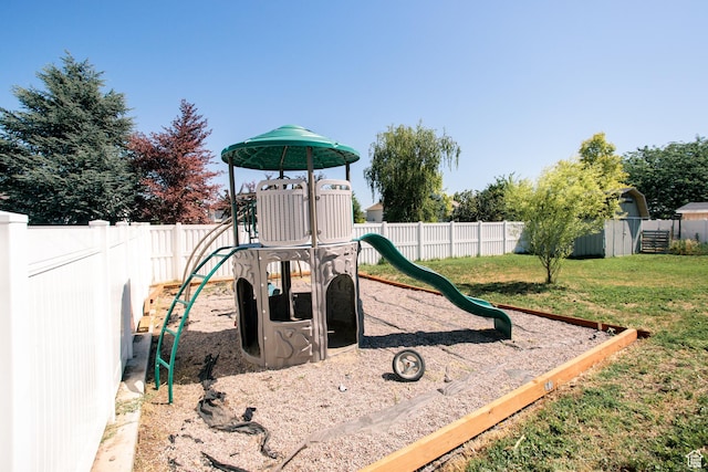 2080 W 2175 S, Syracuse, UT 84075 - community jungle gym featuring a fenced backyard