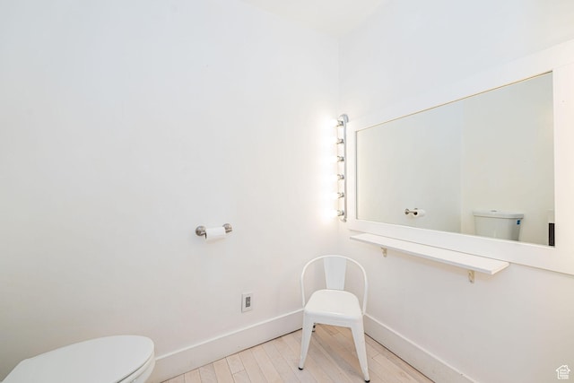 460 S 1074 E, Provo, UT 84606 - bathroom featuring a towel warmer and wood finished floors