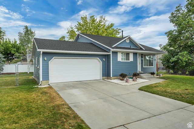 1492 N 1040 W, Orem, UT 84057 - ranch-style home with a garage, driveway, and roof with shingles