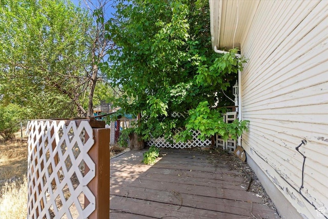 3221 Porter Ave, Ogden, UT 84403 - view of wooden deck