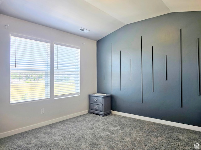 5149 W Arley Ct, Herriman, UT 84096 - unfurnished bedroom with lofted ceiling and carpet floors