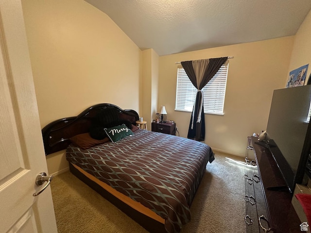 5551 W Geronimo Way S, West Jordan, UT 84081 - bedroom with carpet and vaulted ceiling