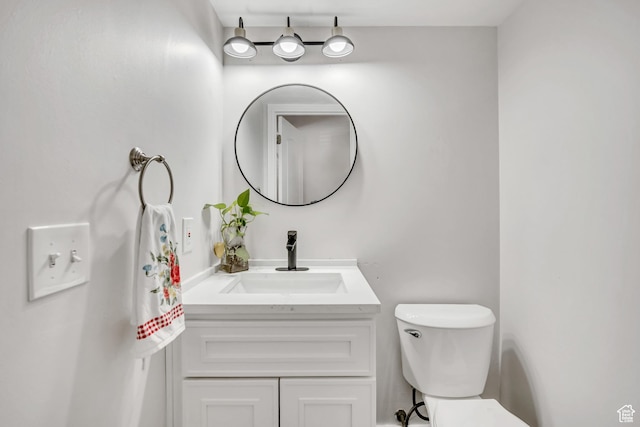 857 E 575 N, Layton, UT 84041 - half bathroom featuring toilet and vanity