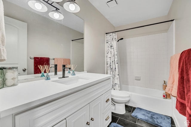 857 E 575 N, Layton, UT 84041 - full bath featuring vanity, tile patterned floors, and shower / bathtub combination with curtain