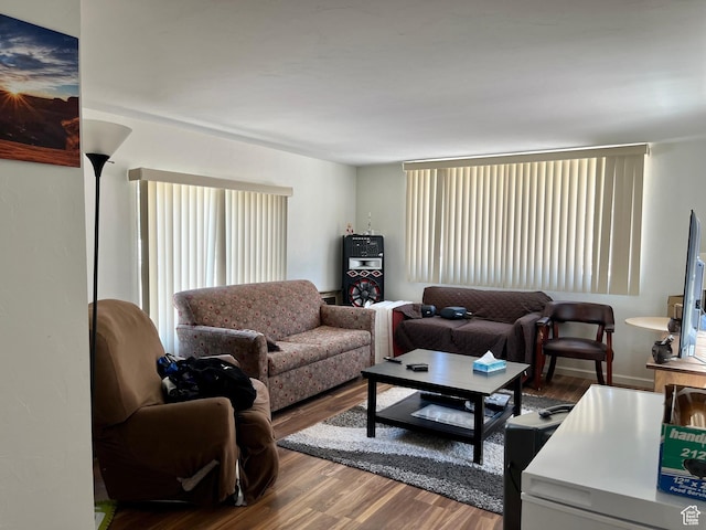 221 E 200 N, Moab, UT 84532 - living room with wood finished floors