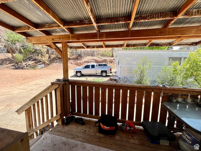221 E 200 N, Moab, UT 84532 - view of wooden deck
