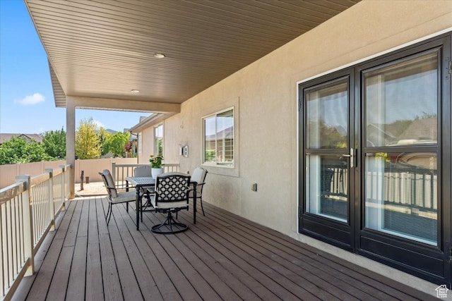 12469 S Patriot Hill Way, Herriman, UT 84096 - deck with outdoor dining area