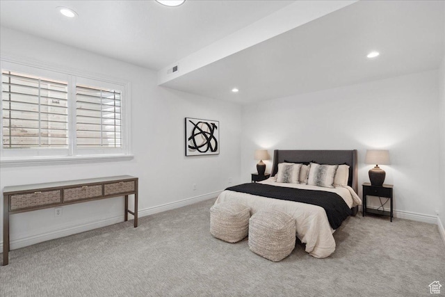 12469 S Patriot Hill Way, Herriman, UT 84096 - bedroom featuring carpet flooring and recessed lighting