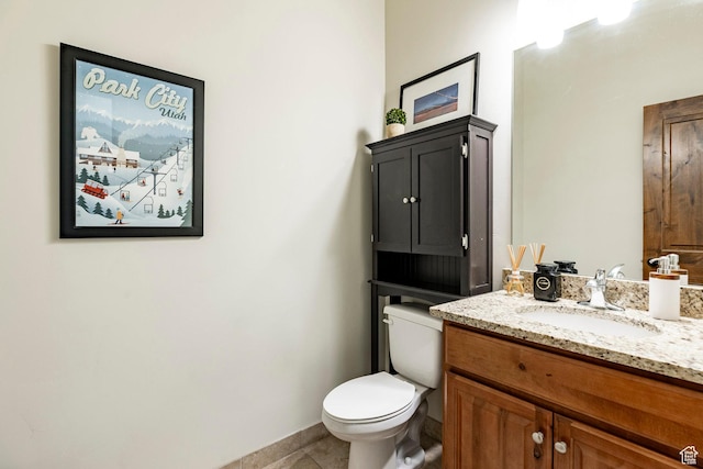 6169 Park Ln S Unit 36, Park City, UT 84098 - bathroom featuring vanity and tile patterned flooring