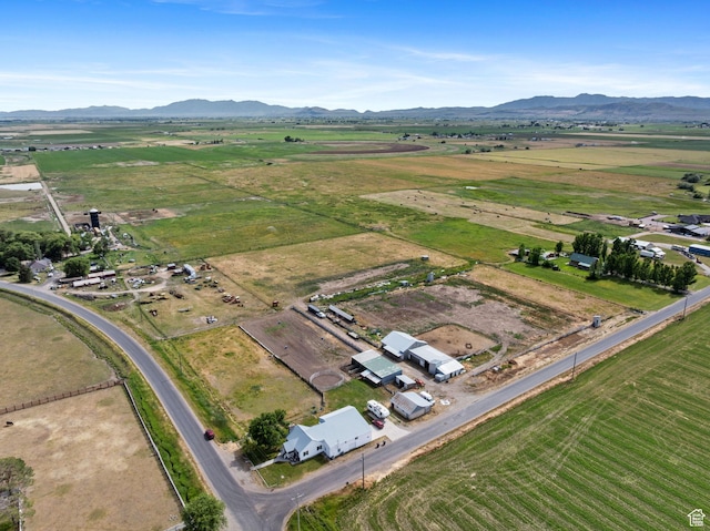 2214 S 1600 E, Preston, ID 83263 - aerial overview of property's location with rural landscape