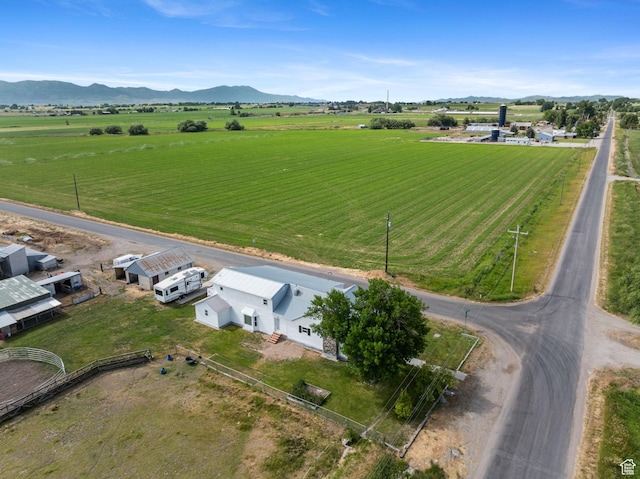 2214 S 1600 E, Preston, ID 83263 - aerial view of sparsely populated area with a mountainous background