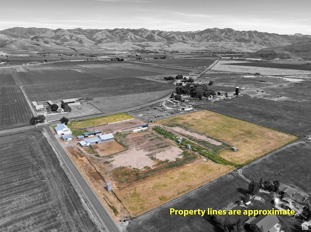 2214 S 1600 E, Preston, ID 83263 - overview of rural landscape featuring a mountainous background