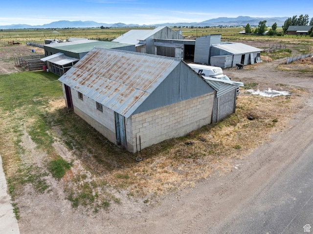 2214 S 1600 E, Preston, ID 83263 - aerial view of sparsely populated area with a mountainous background