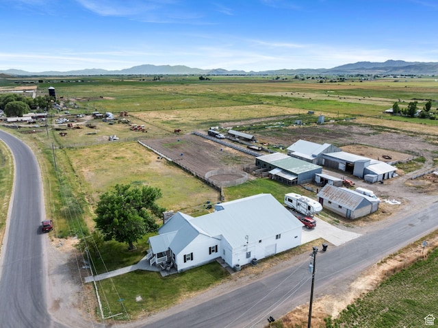 2214 S 1600 E, Preston, ID 83263 - aerial view of sparsely populated area with a mountainous background