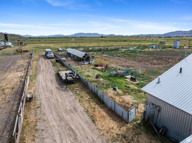 2214 S 1600 E, Preston, ID 83263 - aerial view of sparsely populated area featuring a mountain backdrop