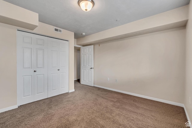 1245 E Privet Dr S Unit B3-427, Cottonwood Heights, UT 84121 - unfurnished bedroom featuring carpet and a closet