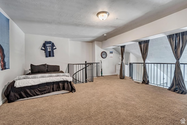 1245 E Privet Dr S Unit B3-427, Cottonwood Heights, UT 84121 - bedroom with carpet and a textured ceiling