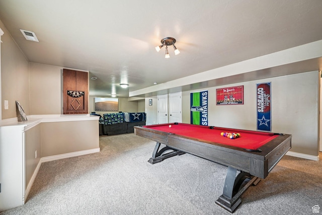 3195 N 1350 W, Pleasant View, UT 84414 - game room with carpet floors and pool table
