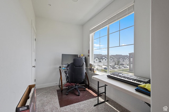 3637 W 1480 N Unit 302, Lehi, UT 84043 - carpeted home office with baseboards