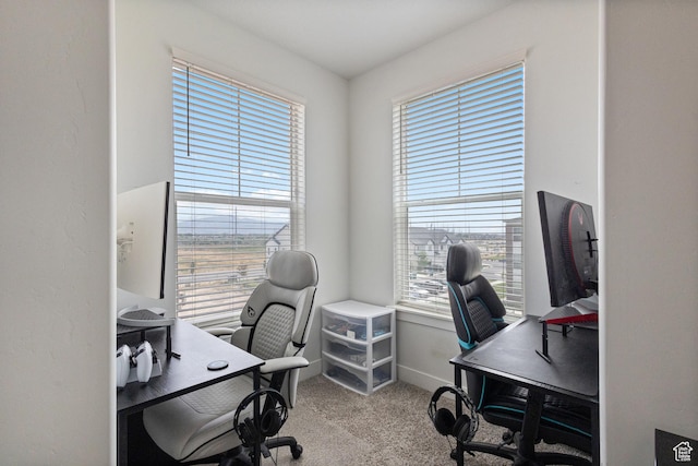 3637 W 1480 N Unit 302, Lehi, UT 84043 - office with healthy amount of natural light and carpet flooring