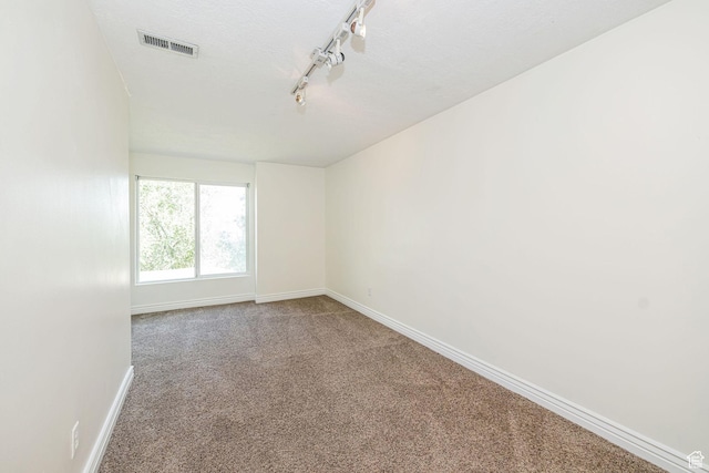 383 E Manti Dr S, Draper, UT 84020 - spare room with carpet floors and rail lighting
