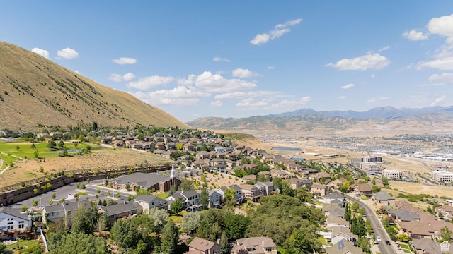 383 E Manti Dr S, Draper, UT 84020 - aerial view of residential area featuring mountains