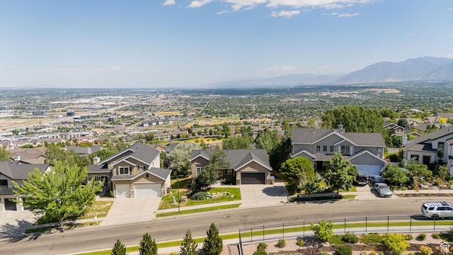 383 E Manti Dr S, Draper, UT 84020 - aerial view of residential area with a mountainous background