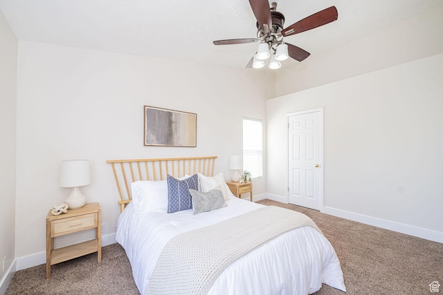 383 E Manti Dr S, Draper, UT 84020 - bedroom with carpet and ceiling fan