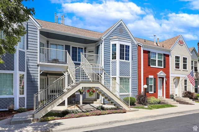 1428 W Beacon Hill Cir S Unit 1428, Salt Lake City, UT 84123 - view of property with stairway