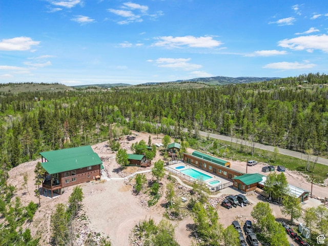 5 Mirror Lake Hwy Unit 5-2, Coalville, UT 84017 - drone / aerial view of a heavily wooded area and mountains