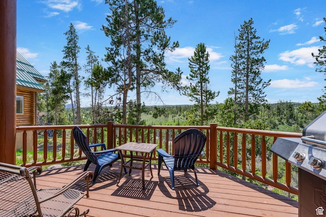 5 Mirror Lake Hwy Unit 5-2, Coalville, UT 84017 - wooden deck with area for grilling