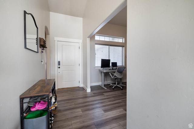 933 S 250 W, Vernal, UT 84078 - foyer with wood finished floors and baseboards