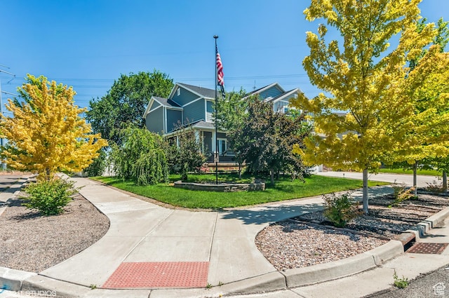 2086 W White Pine Dr S, Layton, UT 84041 - view of front of property featuring a front lawn