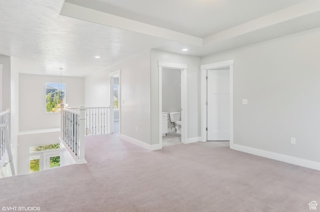 2086 W White Pine Dr S, Layton, UT 84041 - carpeted empty room featuring baseboards and recessed lighting