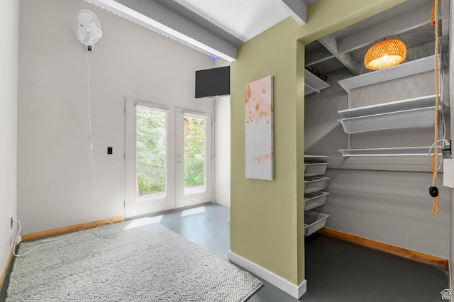 105 S Crestview Cir, Park City, UT 84098 - spacious closet with french doors