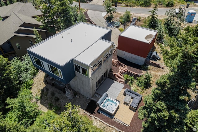 105 S Crestview Cir, Park City, UT 84098 - view of subject property with a pool