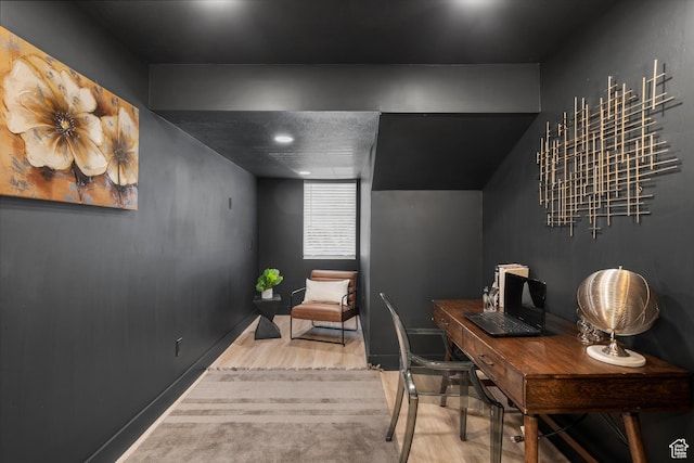 866 Brookside Ln, Centerville, UT 84014 - home office featuring wood finished floors and baseboards