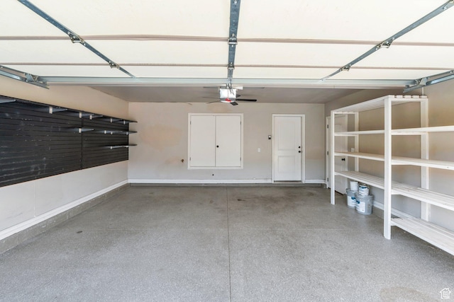 1158 W 150 S, Springville, UT 84663 - garage featuring baseboards