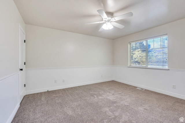 1158 W 150 S, Springville, UT 84663 - empty room with carpet and a ceiling fan