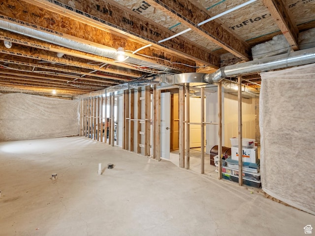 1583 W Andover Rd, South Jordan, UT 84095 - view of unfinished below grade area
