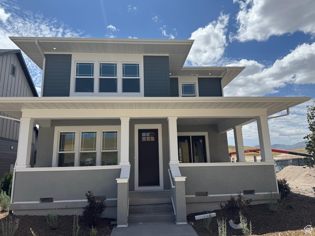 7186 S Ramble Rd W Unit 251, West Jordan, UT 84081 - view of front of home with a porch